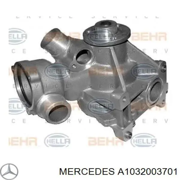Comprar A1032003701 Mercedes Bomba de agua para motor