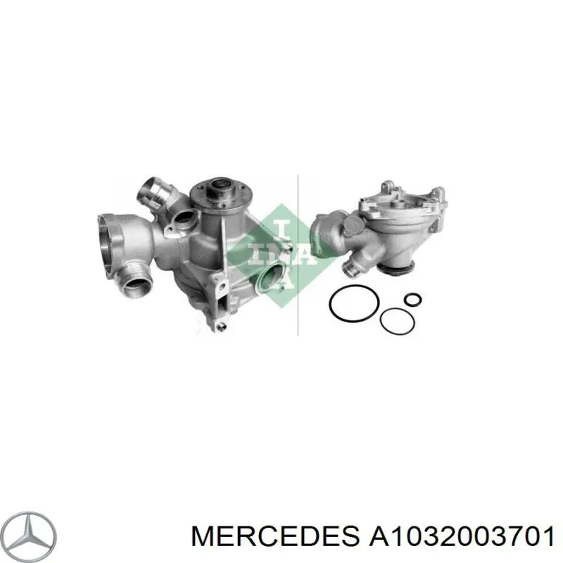 Bombeadora de agua Mercedes A1032003701 precio, desde 95,54 EUR