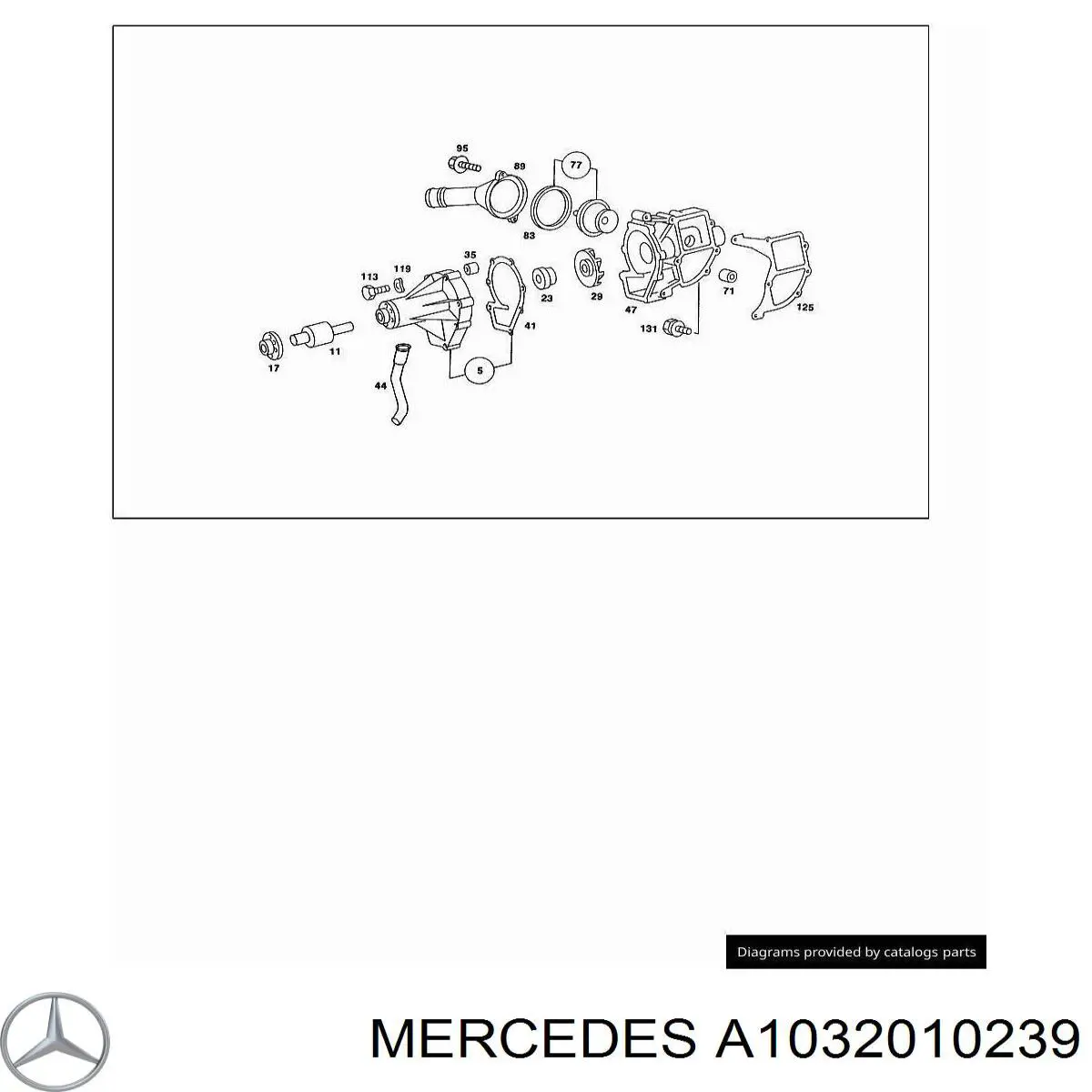 A1032010239 Mercedes 