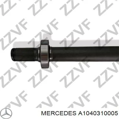 Semieje de transmisión intermedio para Mercedes C (S203)