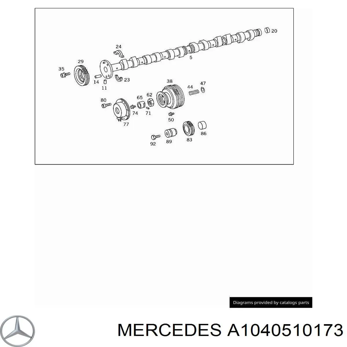 A1030510073 Mercedes 