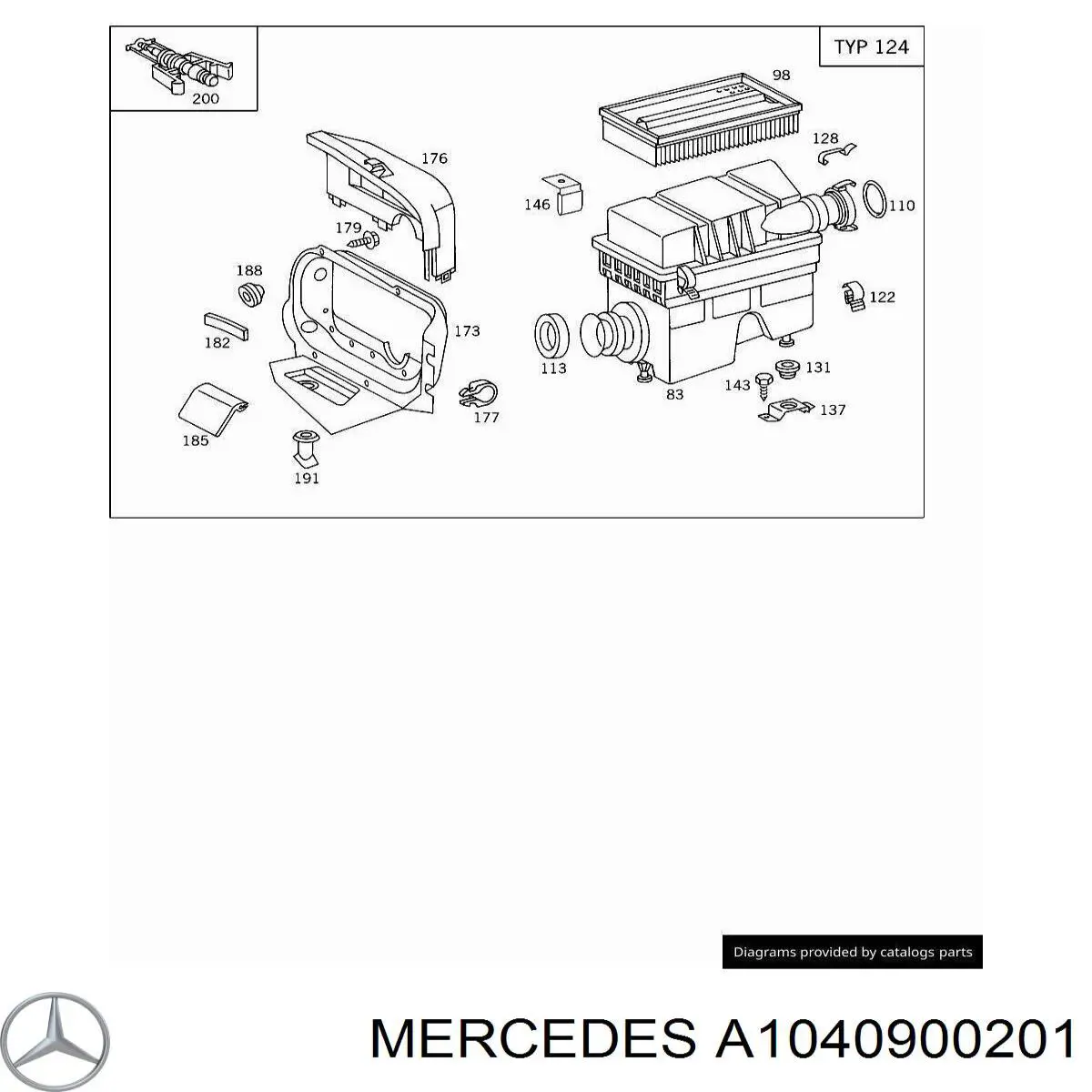 A1040900201 Mercedes