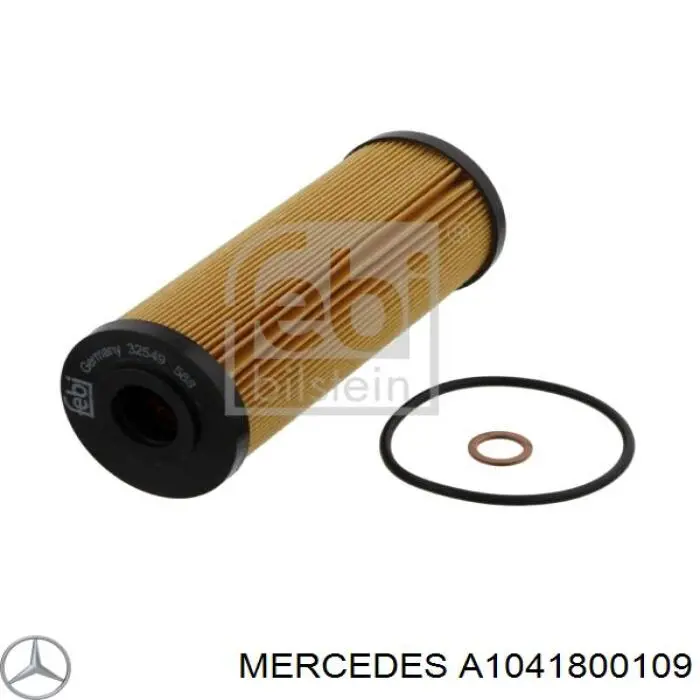 A1041800109 Mercedes filtro de aceite