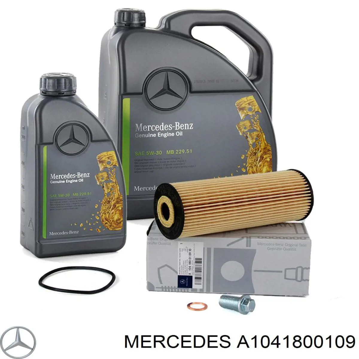 Filtro de aceite Mercedes A1041800109 precio, desde 4,92 EUR