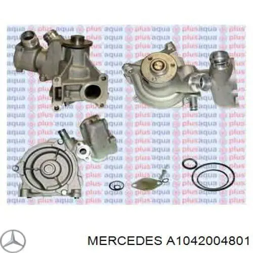 A1042004801 Mercedes bomba de agua