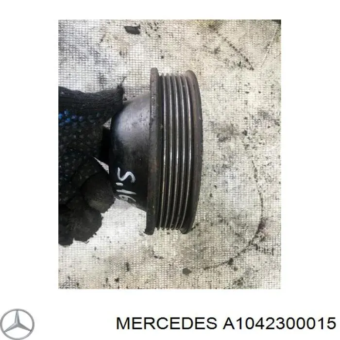 Polea de la bomba de dirección asistida Mercedes A1042300015 precio, desde 544,94 EUR