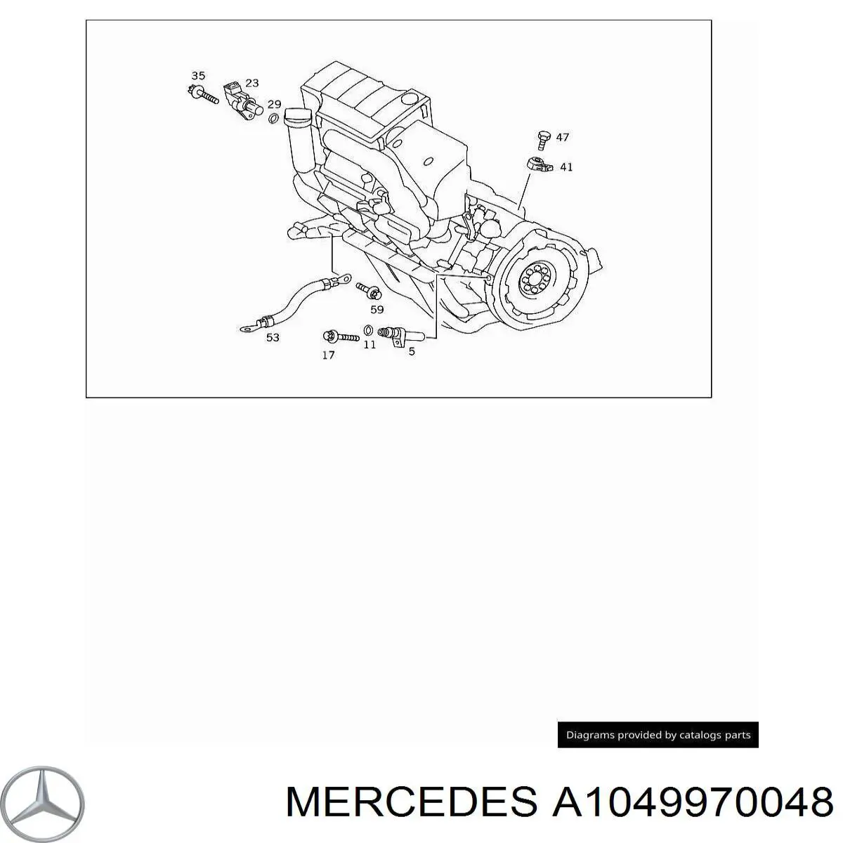  Mercedes A1049970048 precio, desde 7,62 EUR