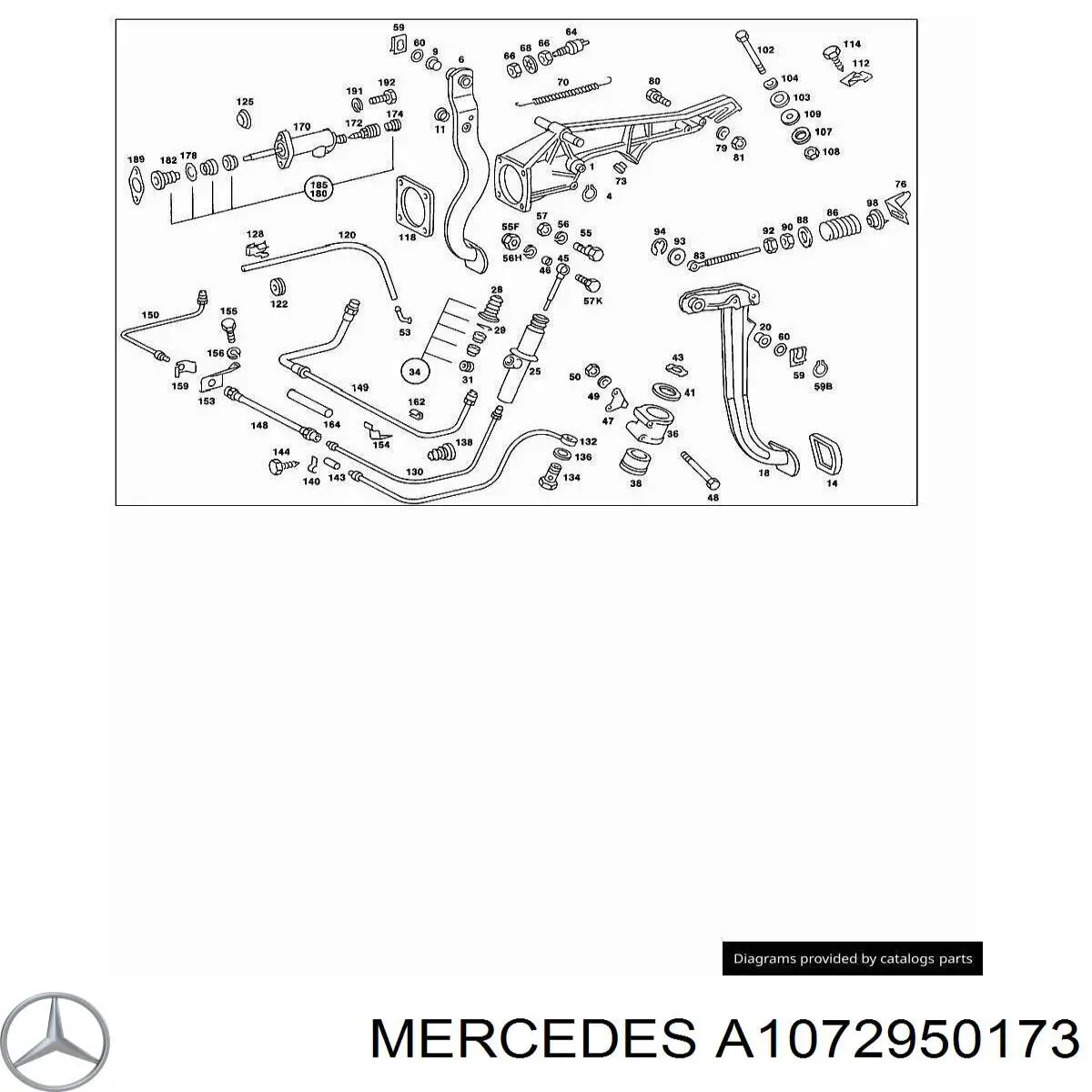  Mercedes A1072950173 precio, desde 3,75 EUR