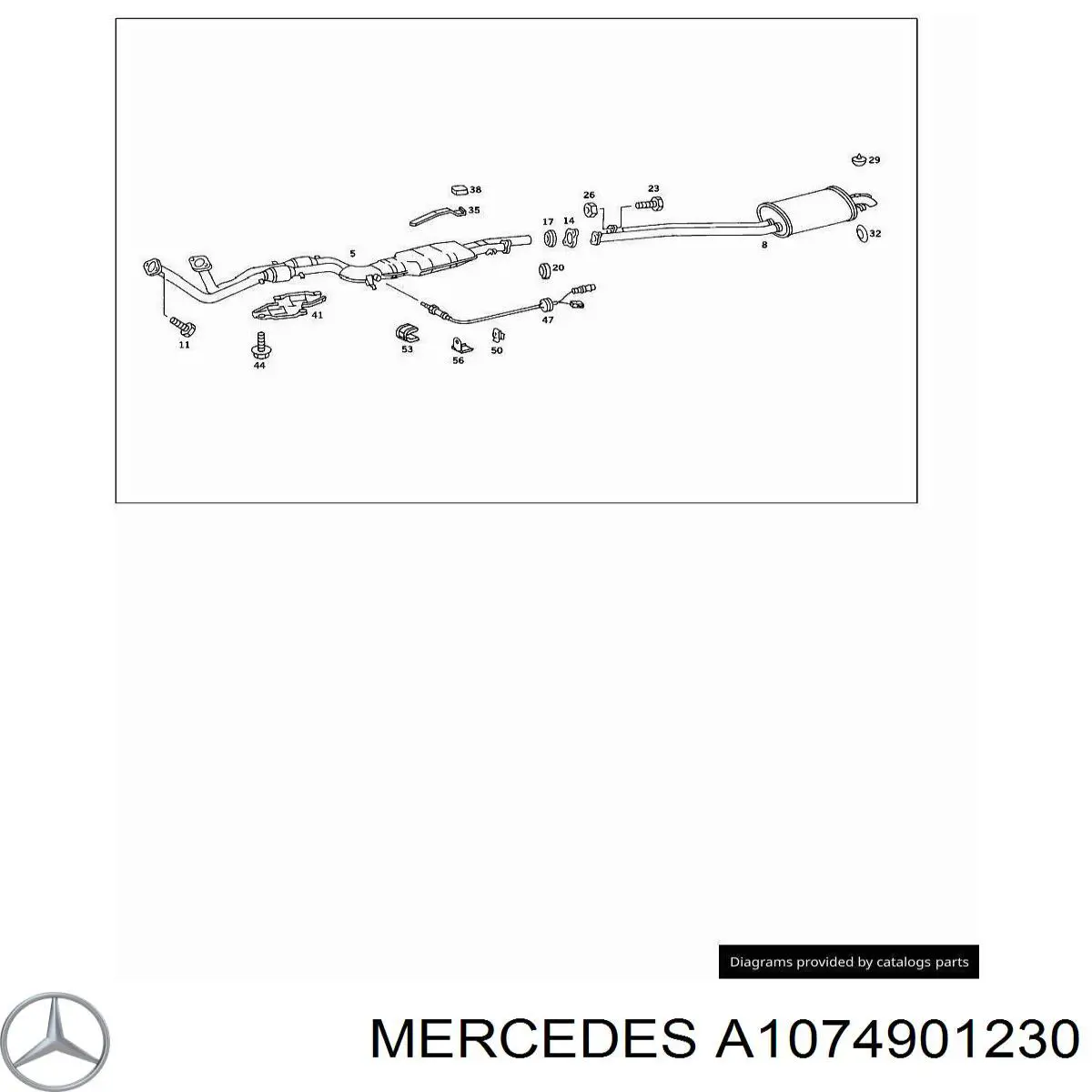  Mercedes A1074901230 precio, desde  