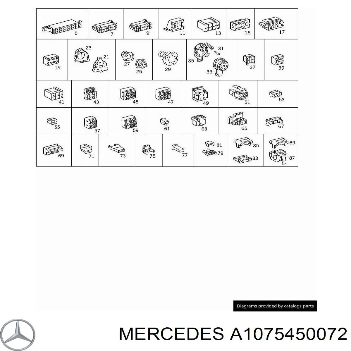 Comprar A1075450072 Mercedes 