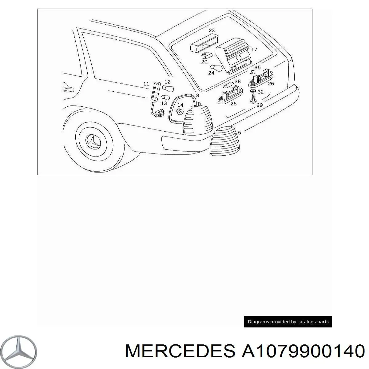 Comprar A1079900140 Mercedes 