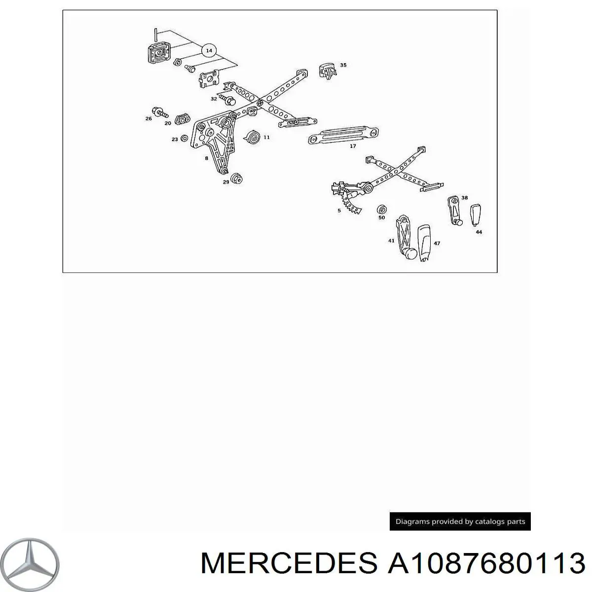  Mercedes A1087680113