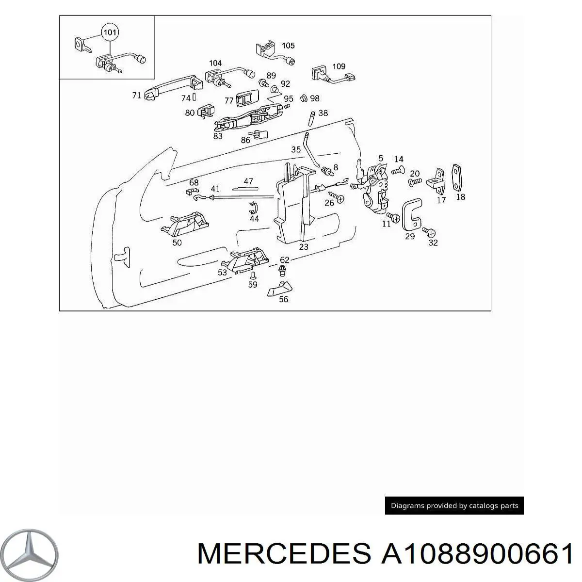 Comprar A1088900661 Mercedes 