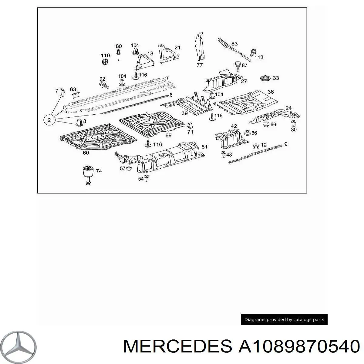 Comprar A1089870540 Mercedes 