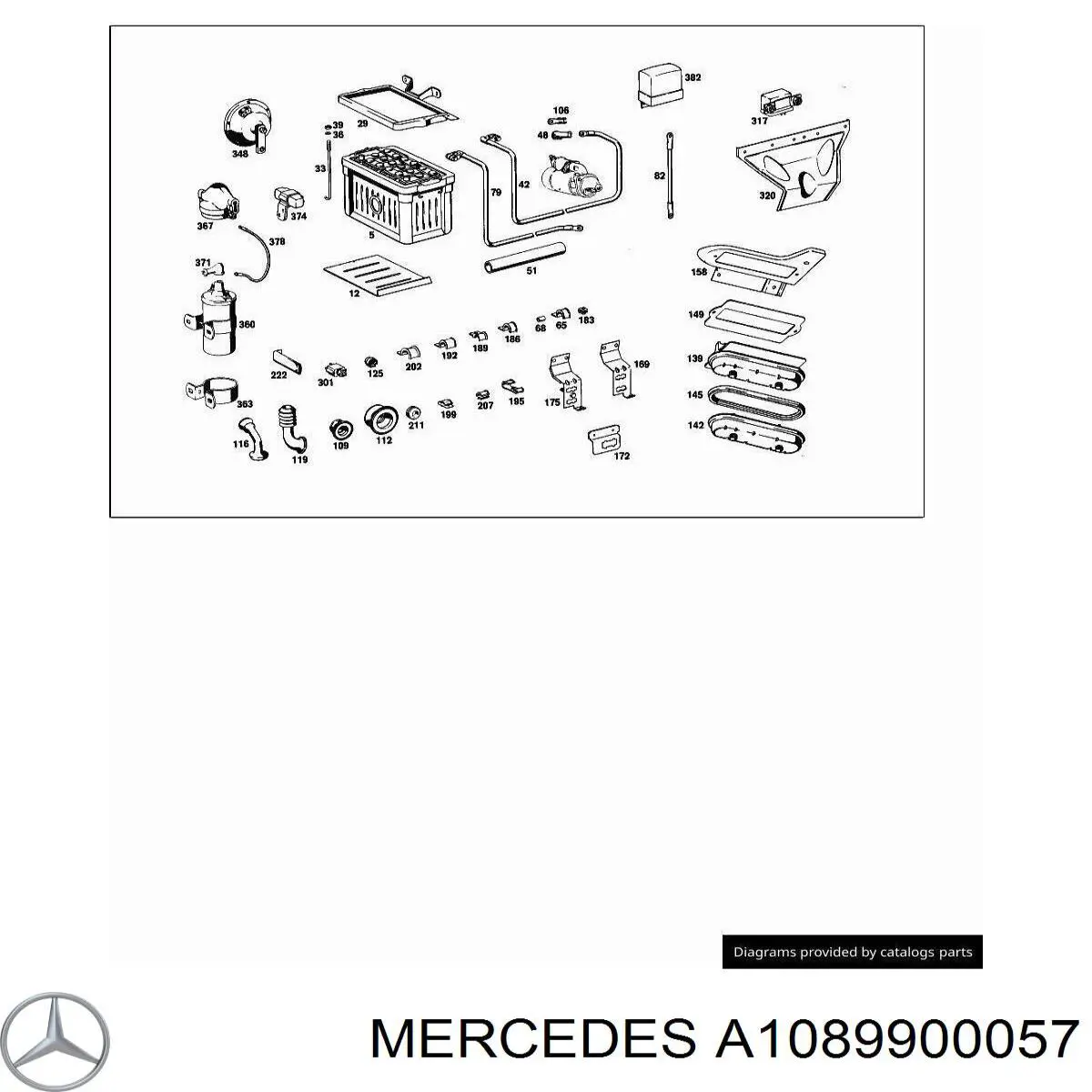A1089900057 Mercedes 