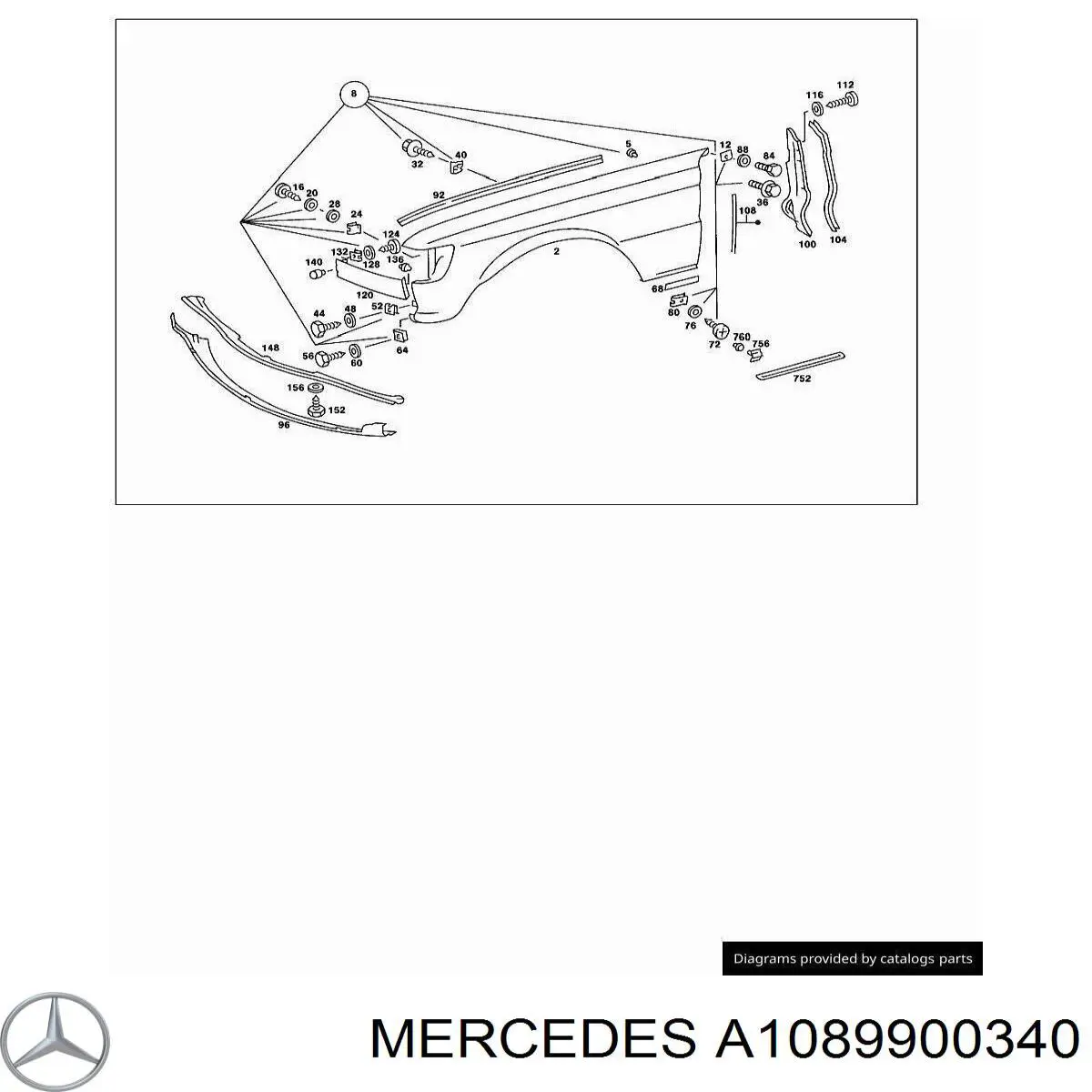  A1089900340 Mercedes