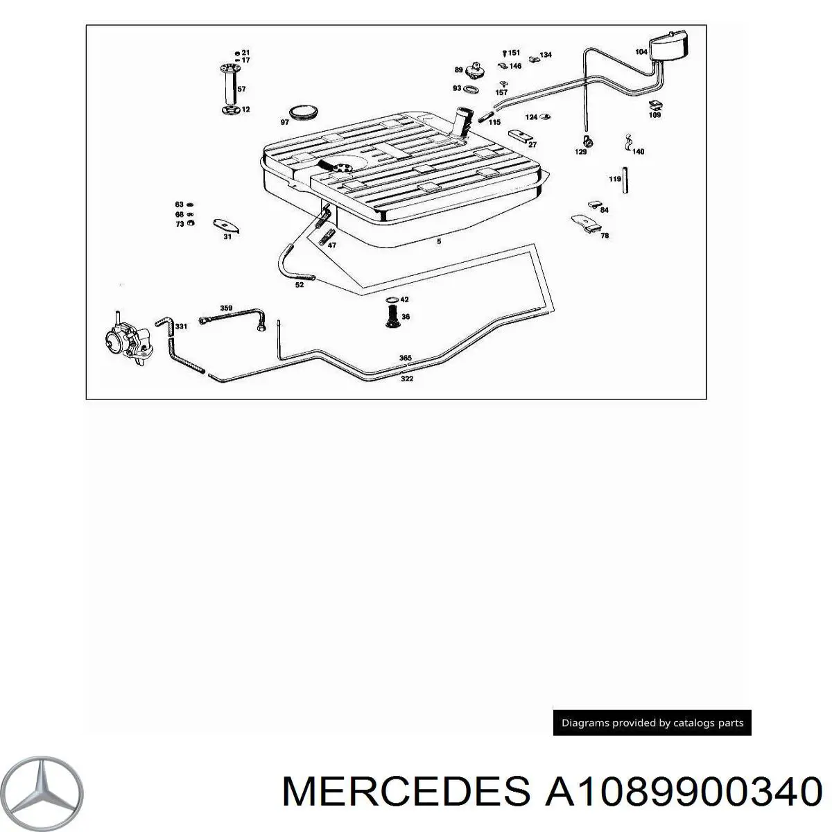 A1089900340 Mercedes 