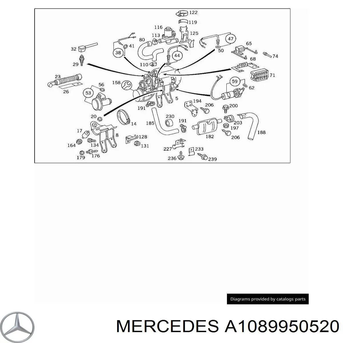 Comprar A1089950520 Mercedes 
