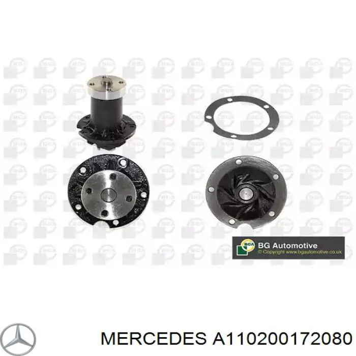 Bombeadora de agua Mercedes A110200172080 precio, desde 66,30 EUR