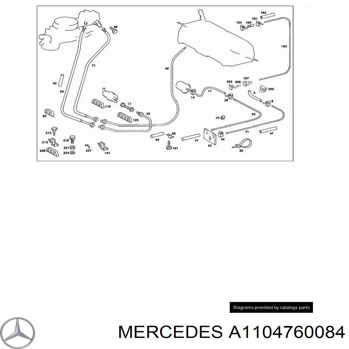 A1104760084 Mercedes 