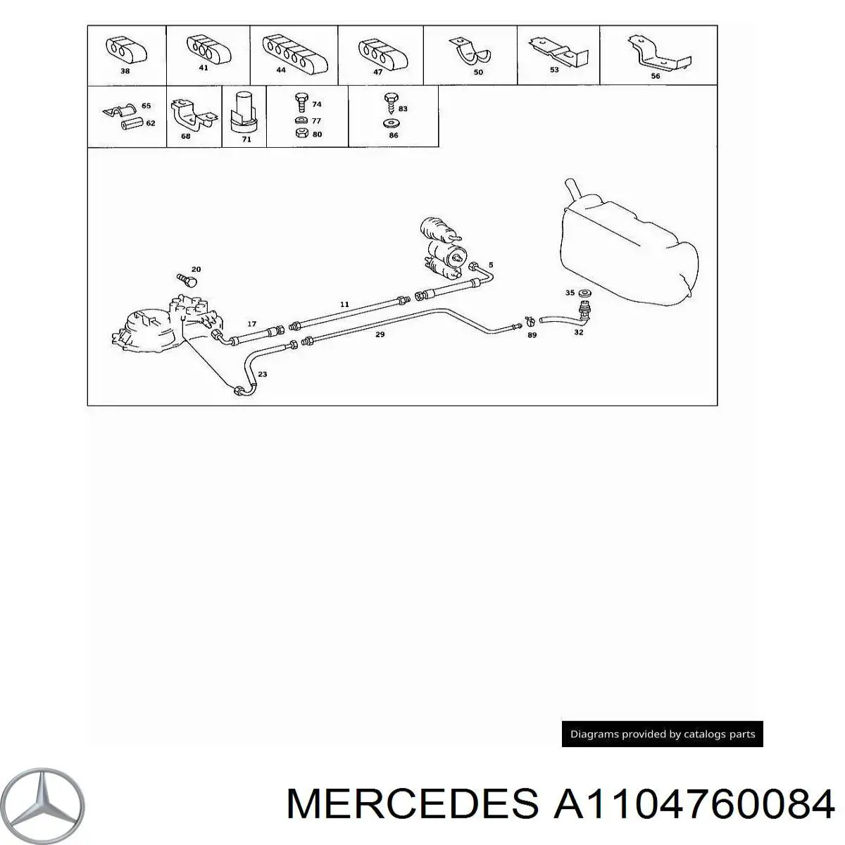 Comprar A1104760084 Mercedes 