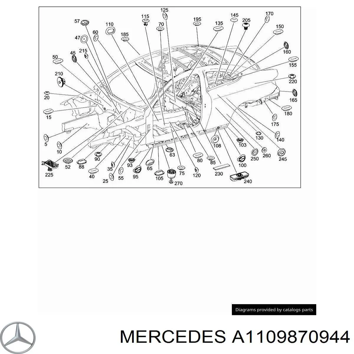 Comprar A1109870944 Mercedes 