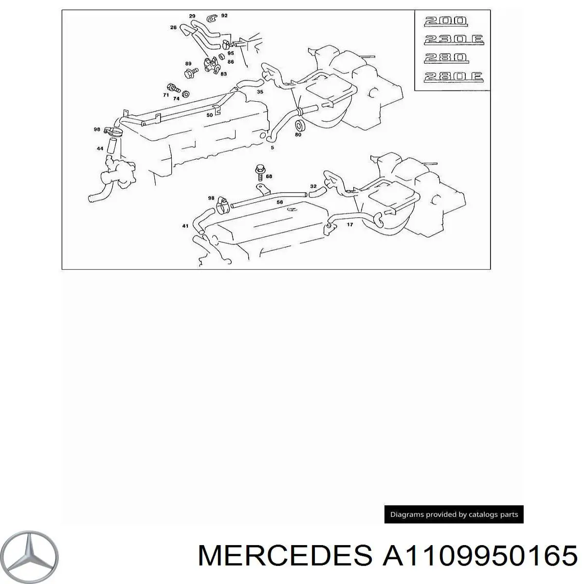  Mercedes A1109950165