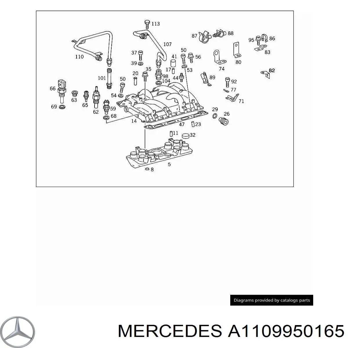 A1109950165 Mercedes 