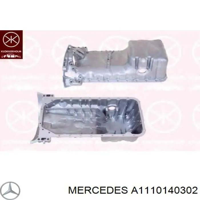Comprar A1110140302 Mercedes Cárter de aceite del motor