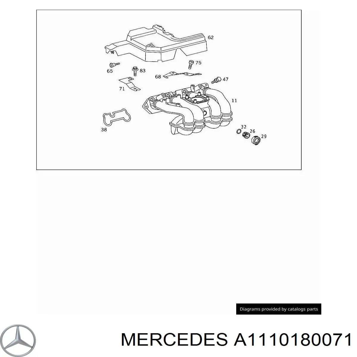 A1110180071 Mercedes