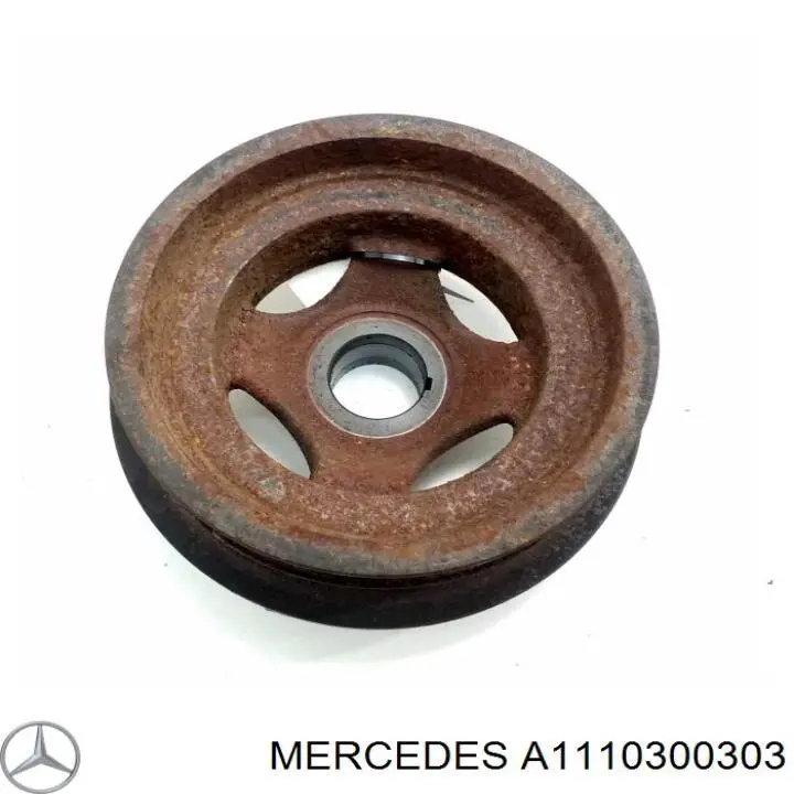 A 111 030 03 03 Mercedes polea de cigüeñal