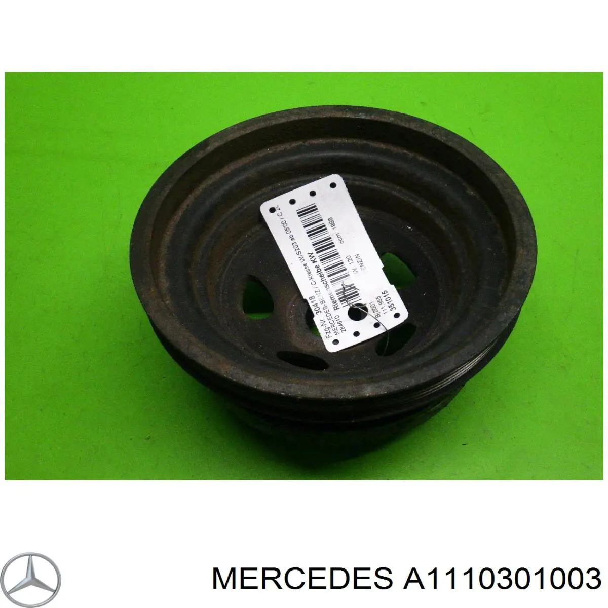  111 030 10 03 Mercedes polea de cigüeñal