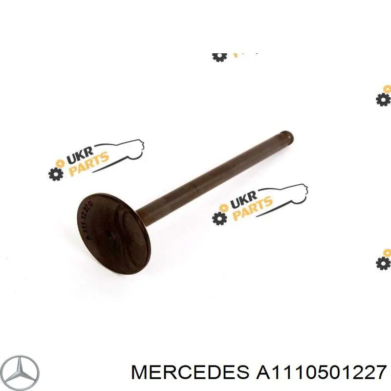 A1110501227 Mercedes válvula de escape