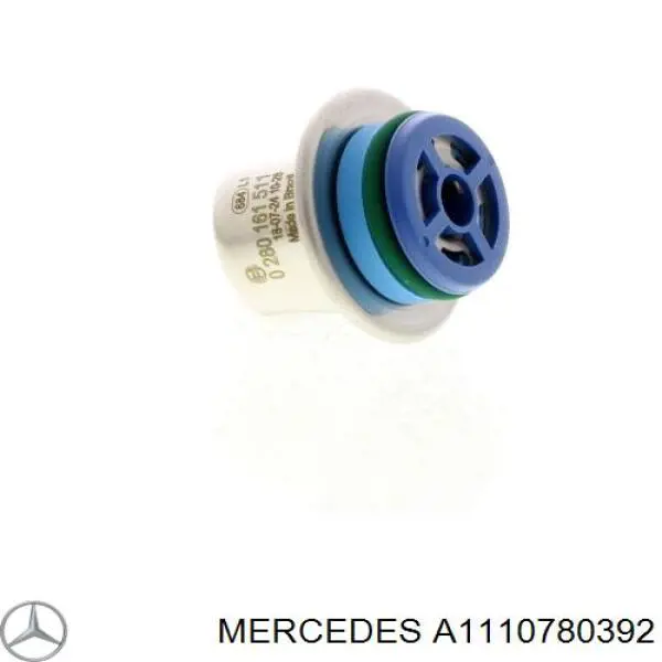 A1110780392 Mercedes regulador de presión de combustible