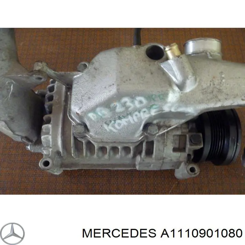 1110901080 Mercedes turbocompresor, sobrealimentación