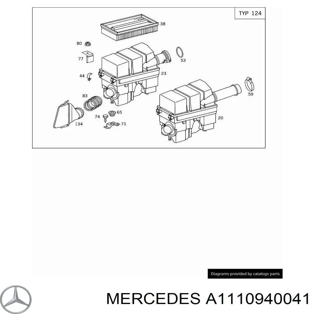 A1110940041 Mercedes 