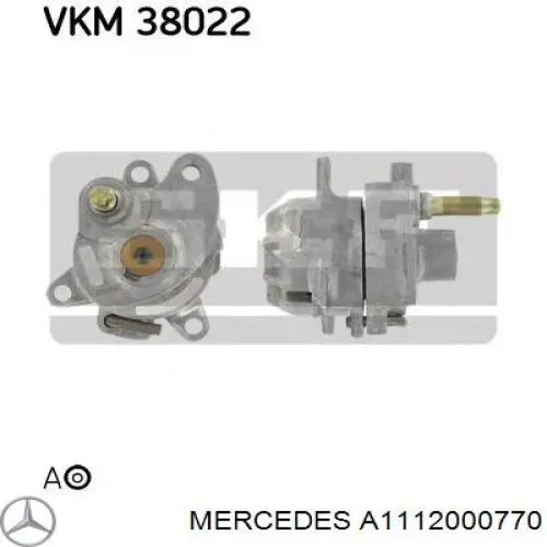 Comprar A1112000770 Mercedes Tensor de correa poli V 