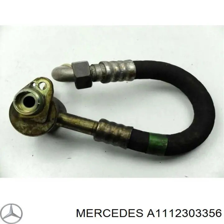 1112303356 Mercedes tubería de baja / alta presión, aire acondicionado, de evaporador a compresor