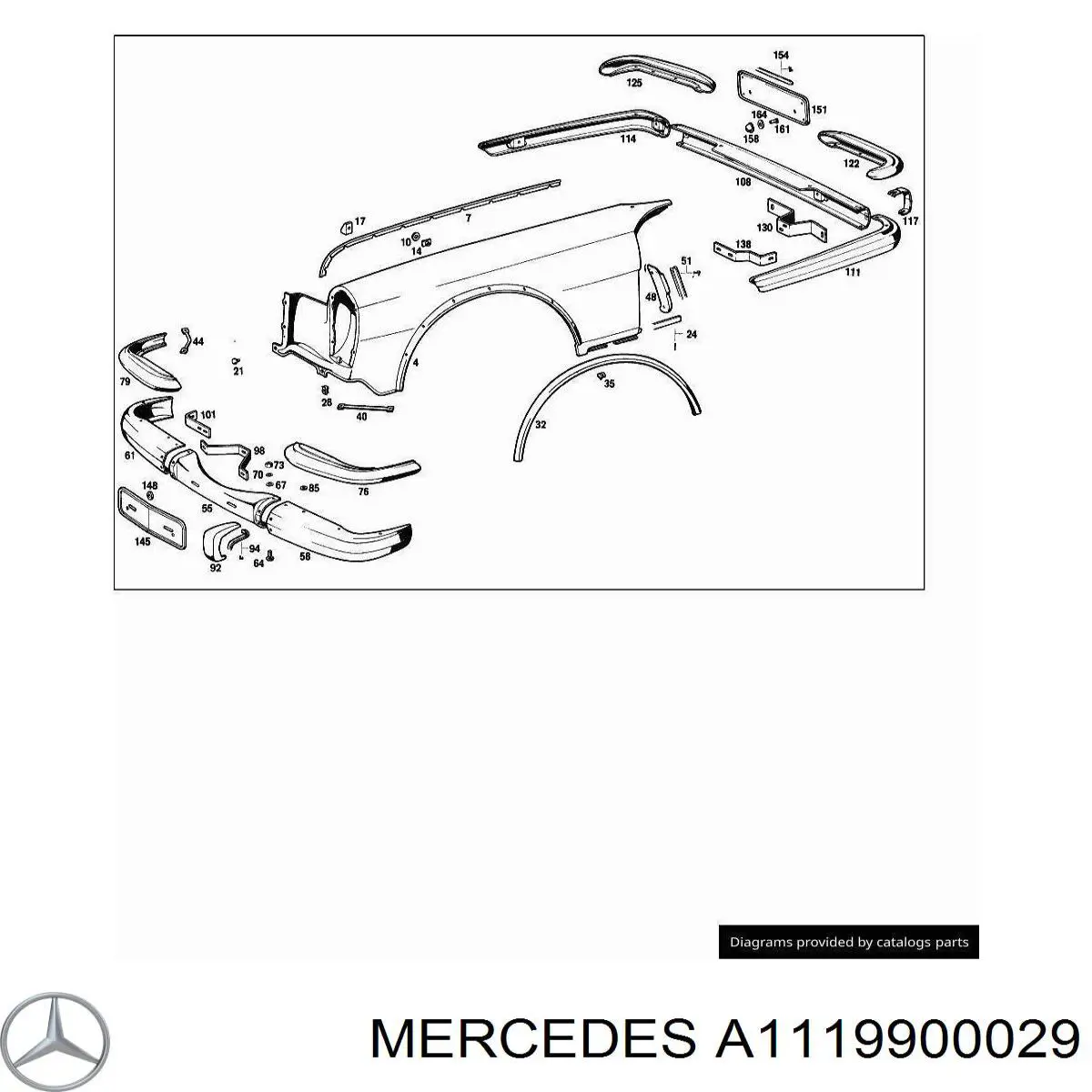 Comprar A1119900029 Mercedes 