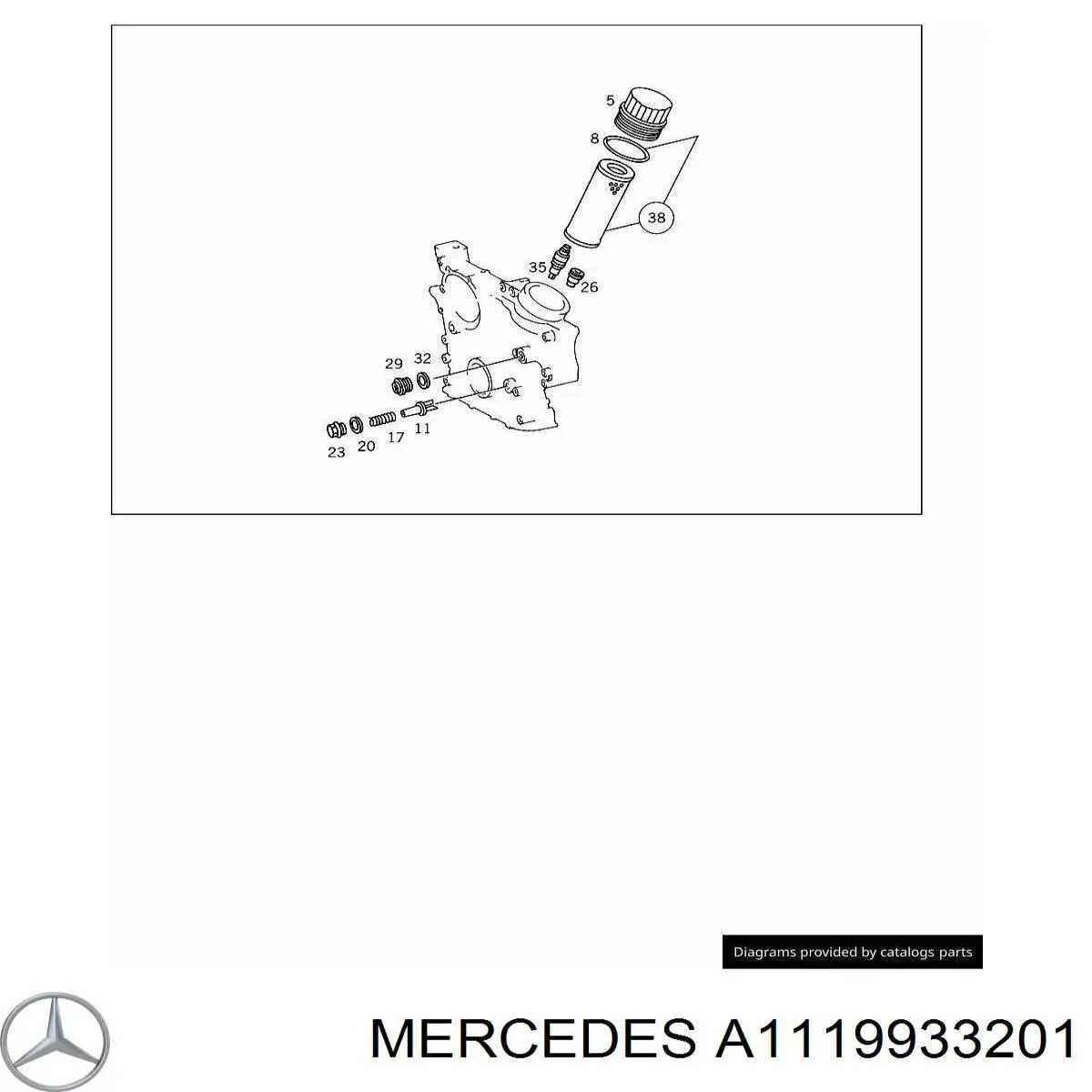  Mercedes A1119933201 precio, desde  EUR