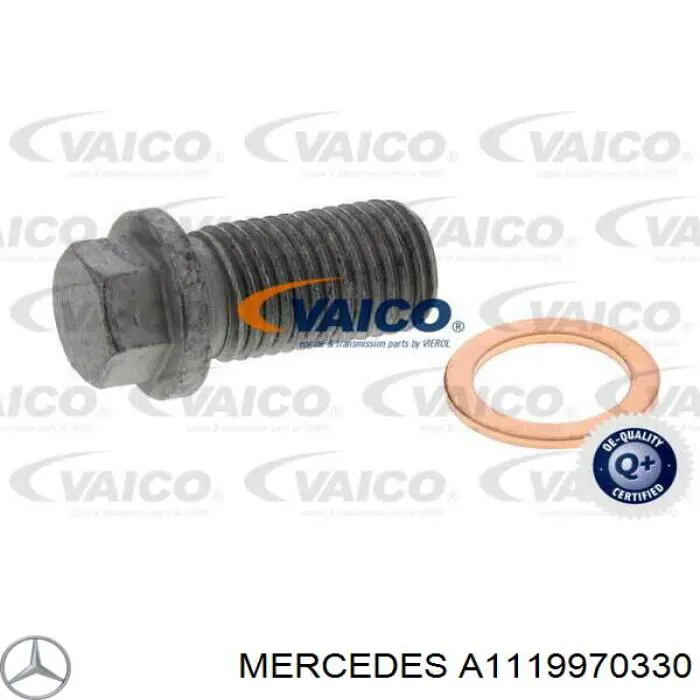 Tapón Aceite Cárter Largo Mercedes 14x150 mm
