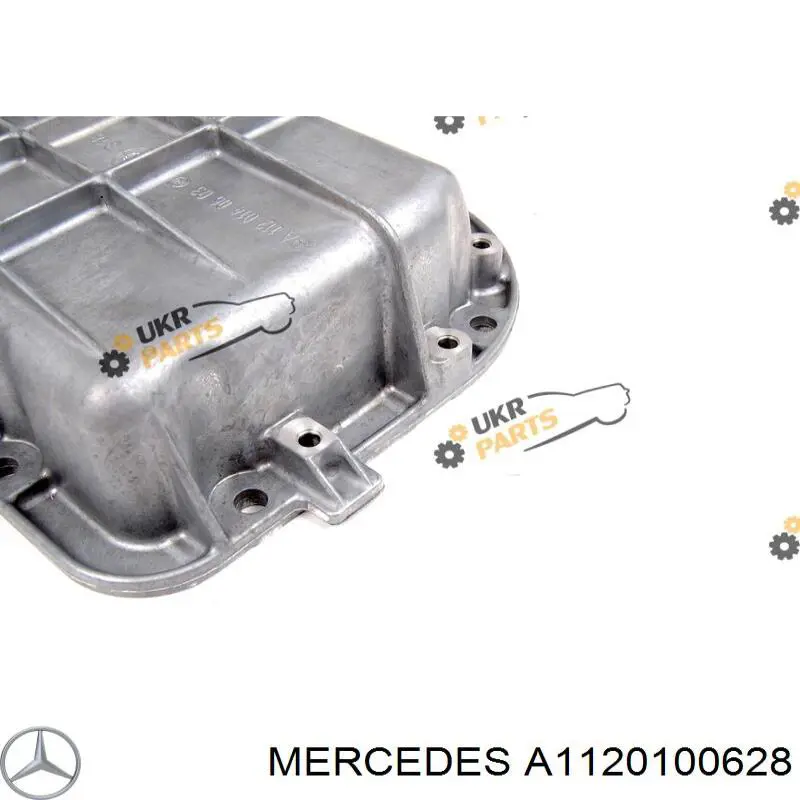 A1120100628 Mercedes cárter de aceite, parte inferior