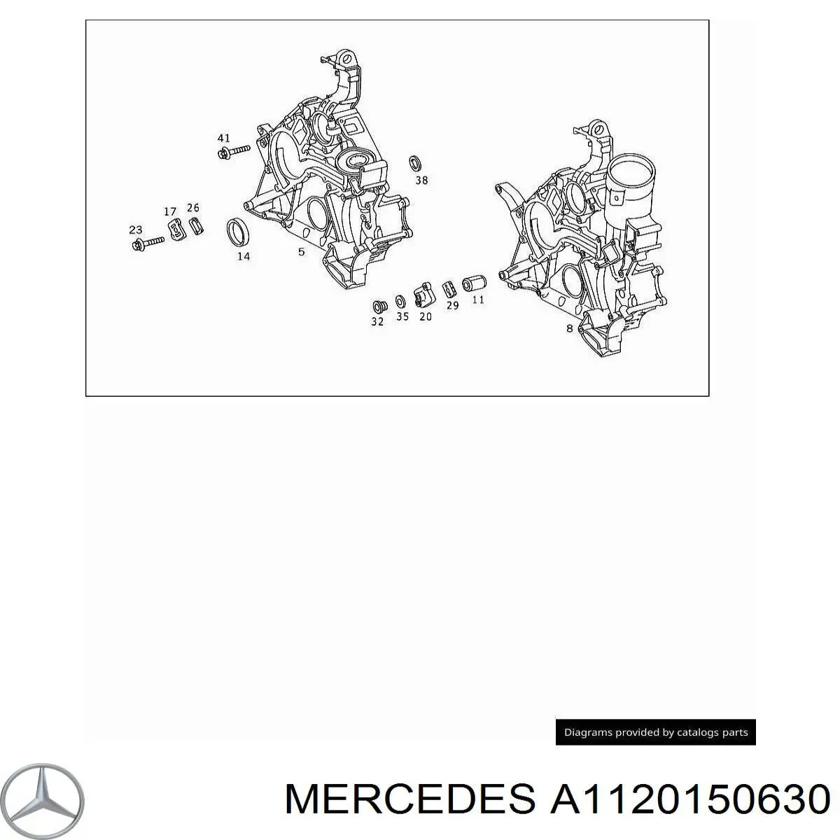  Mercedes A1120150630 precio, desde 14,37 EUR