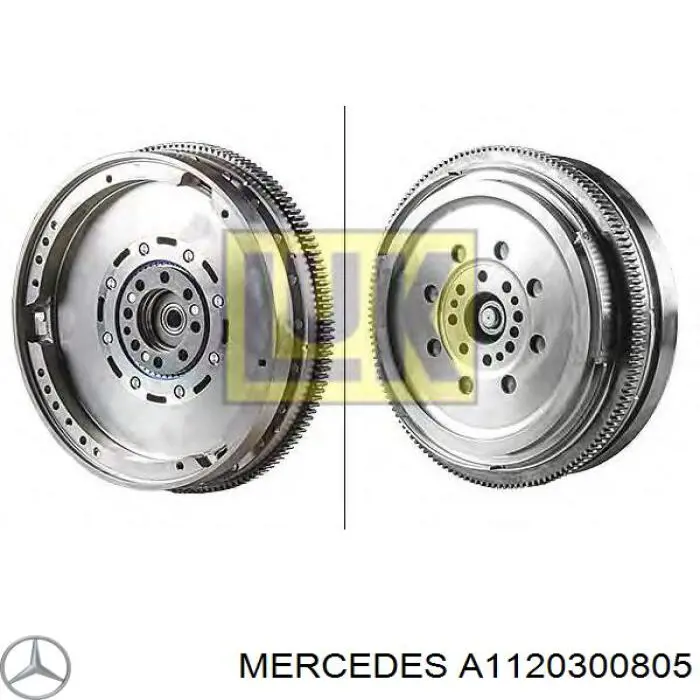 A112030080580 Mercedes volante de motor