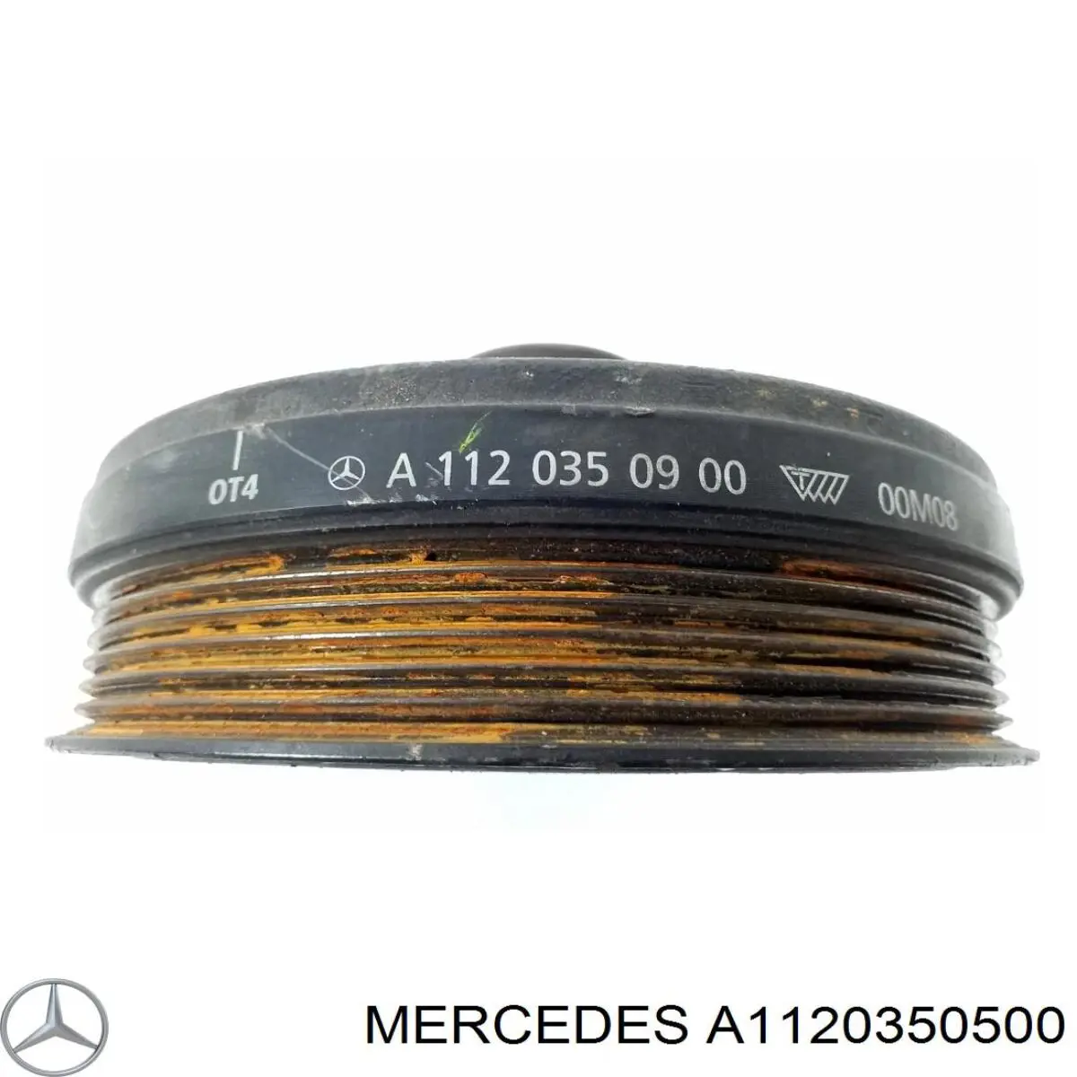 Polea de cigüeñal A1120350500 Mercedes