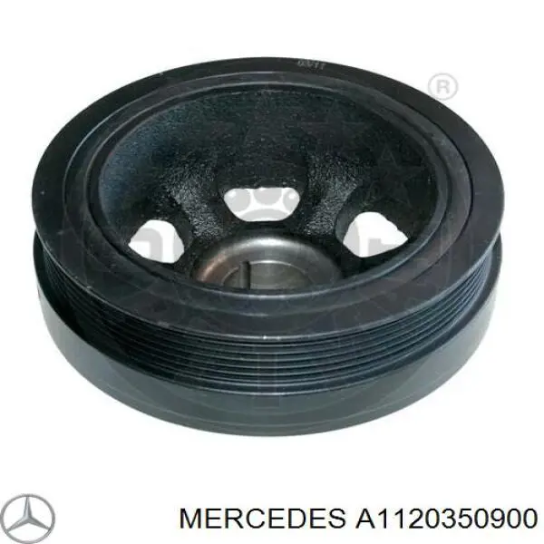 Polea del cigüeñal Mercedes A1120350900 precio, desde 55,40 EUR