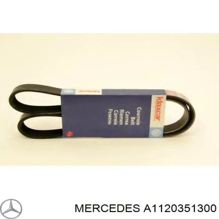 A1120351300 Mercedes polea de cigüeñal