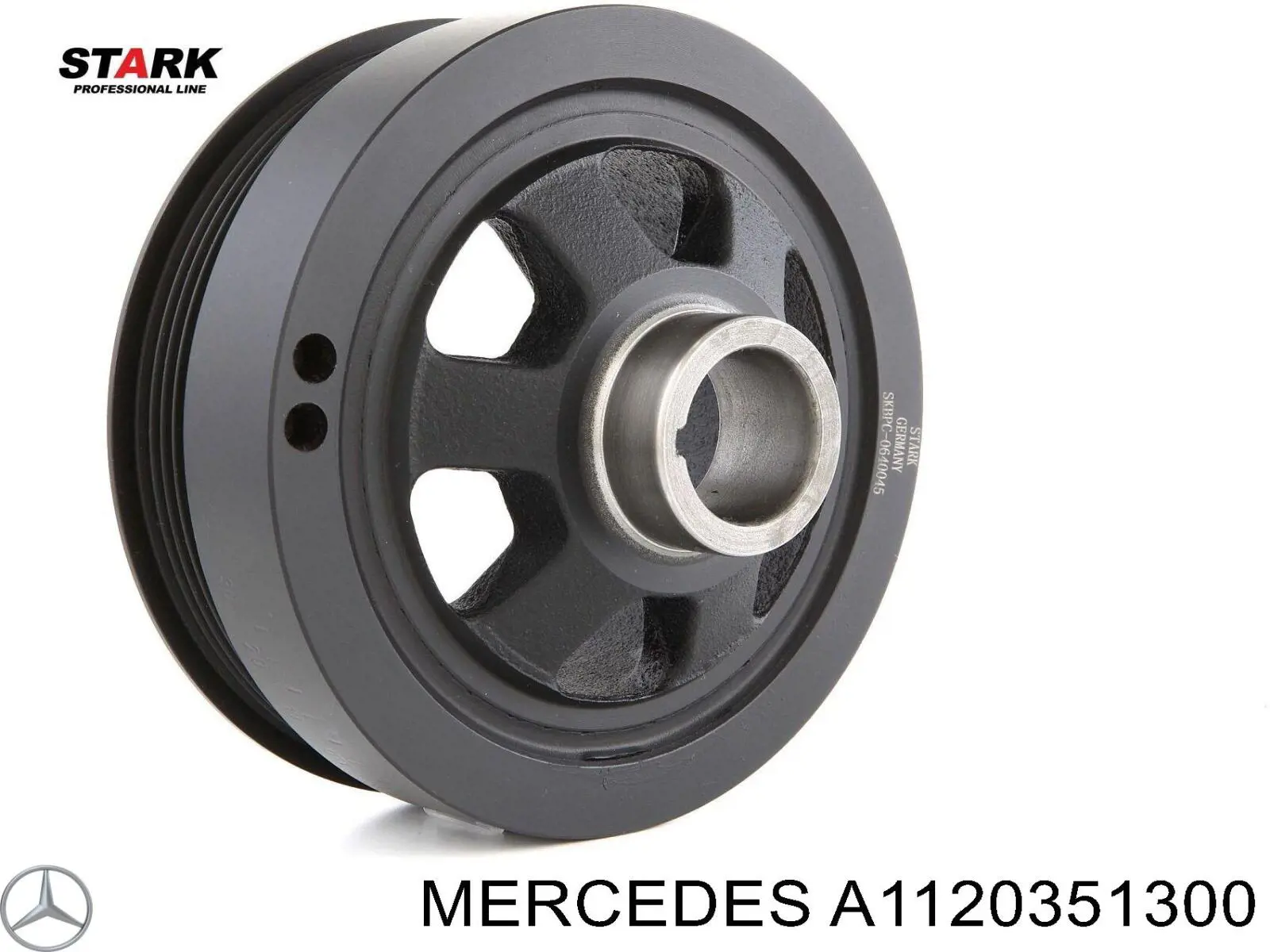 Polea del cigüeñal Mercedes A1120351300 precio, desde 55,40 EUR