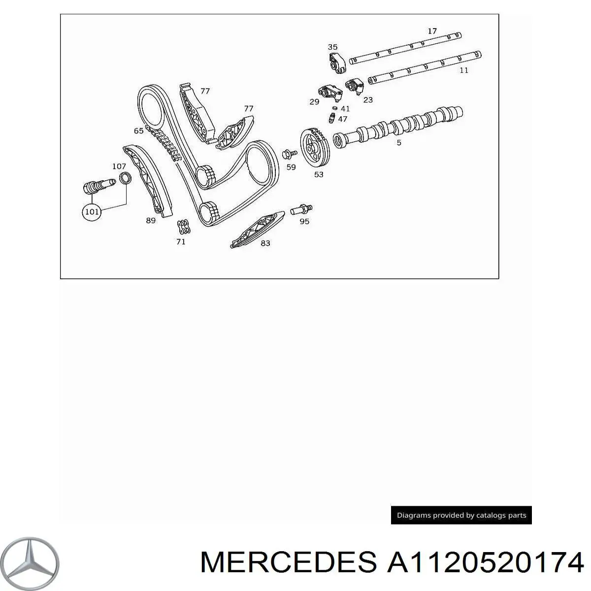  Mercedes A1120520174 precio, desde 7,56 EUR