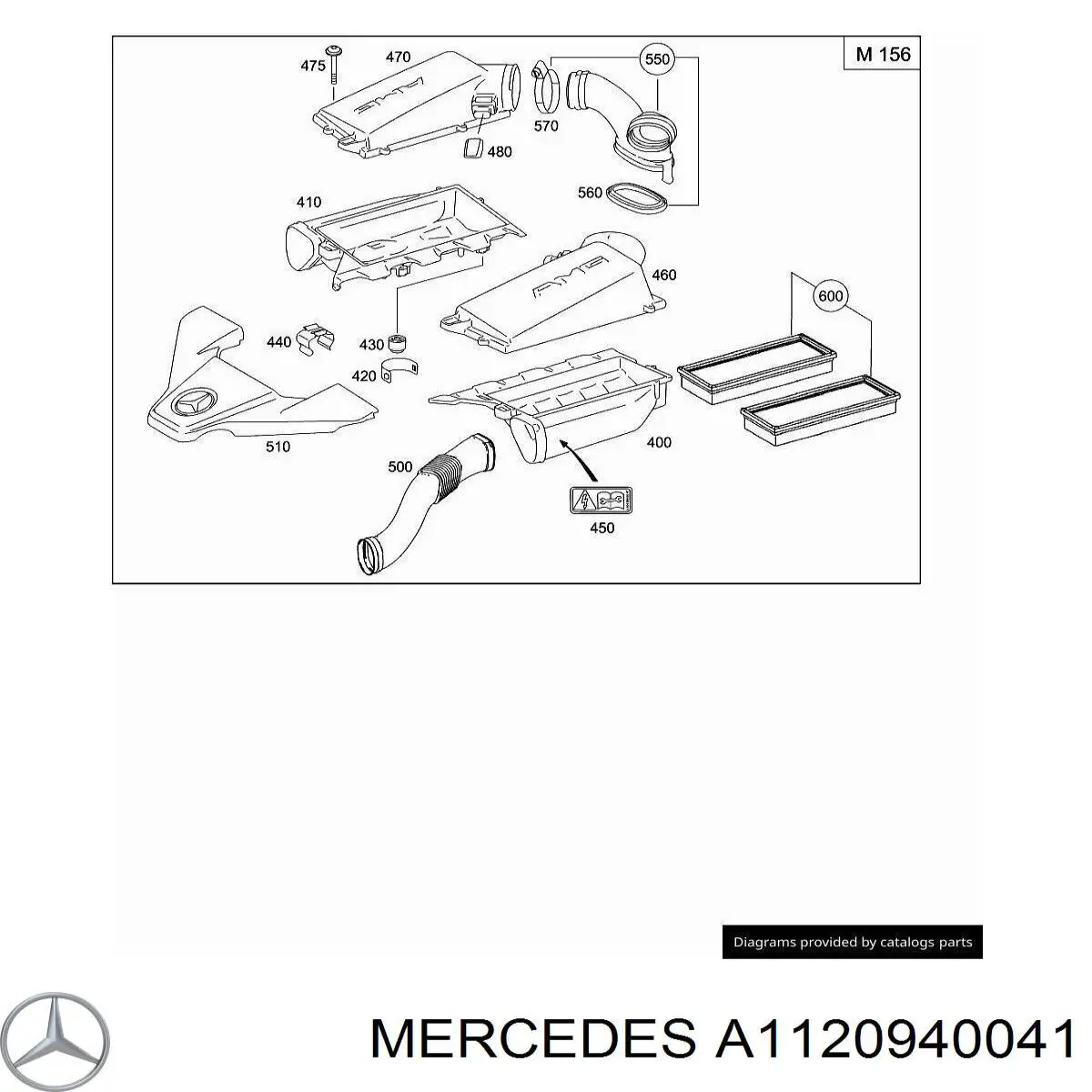Comprar A1120940041 Mercedes 